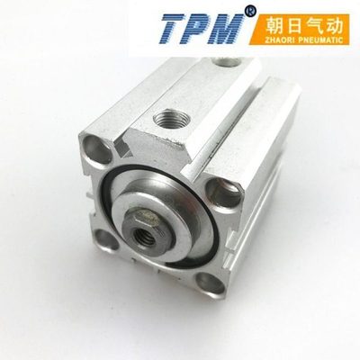 TPM朝日TSDA40X10气动TSDA40X15-S-B带磁外牙薄型气缸SDA40X40-B