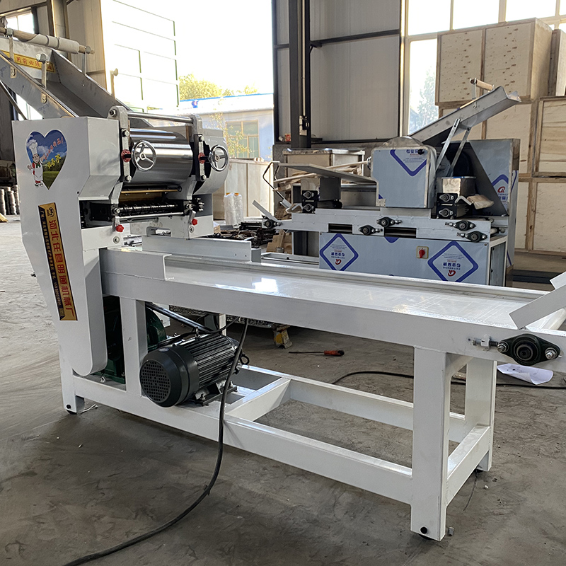 多功能压面机粗面辊商用面条x机自动卷皮翻皮撒粉鲜湿面小型切面