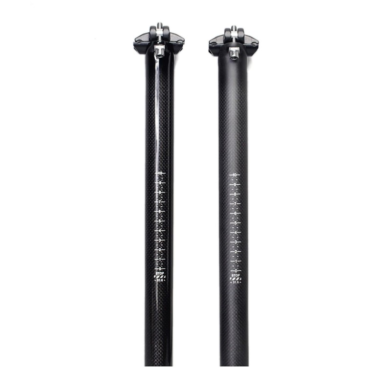 无标LOGdO轻量版碳纤维自行车坐管/27.2/30.8/ 31.6死飞座管坐杆