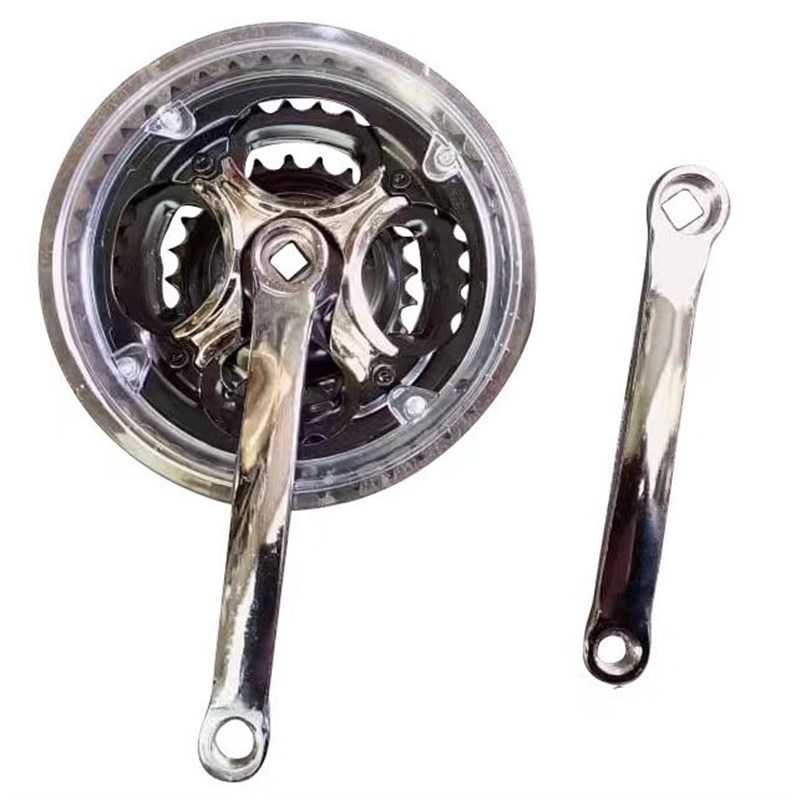 山地自行车曲柄牙盘 3m层片21速 24速 24/34/42牙链轮 牙盘 大齿