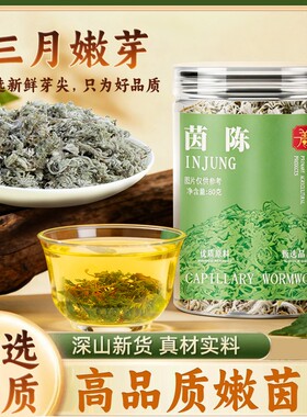 茵陈茶地道山货当季新采春芽自然晾晒人工精选无沙 AAQ
