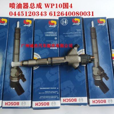 潍柴动力 喷油嘴 喷油器总成 WP10国4  0445120343 612640080031