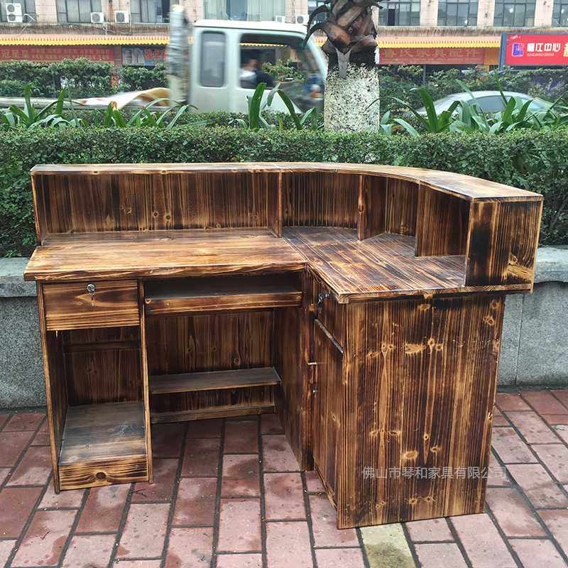 个性定制复古碳化木杉木收银台酒吧火锅店调料台出餐台转角吧台,玩具/童车/益智/积木/模型,垂直悬浮玩具,淘宝优惠券,粉丝福利购,淘宝优惠卷