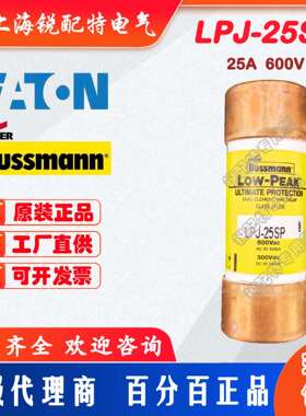 LPJ-25SP延时保险丝600V25A巴斯曼BUSSMANN熔断器