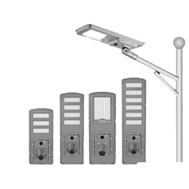 跨境太阳能一体led路灯户外庭院灯天黑自动亮人体感应太阳能路灯