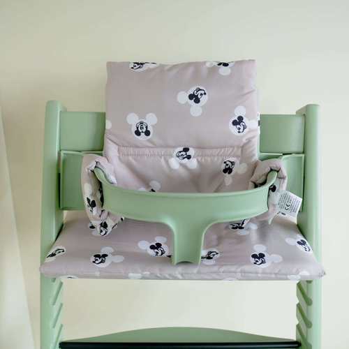 stok**儿童餐椅新款坐垫 防脏加厚通用餐椅坐垫 便携可拆椅垫靠背