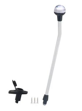 2NM12V白色不锈钢管船尾灯135船用导航锚灯E011589w-24B4