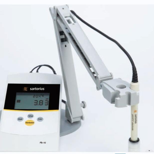 sartorius赛多利斯酸度计标准型PB系列全自动pH/mV计PY-ASI电极