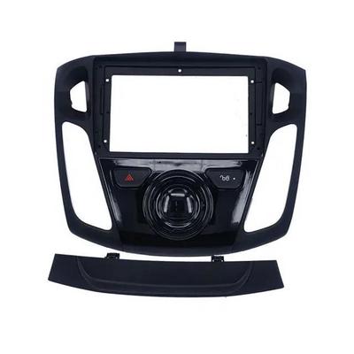 适用12-17款福特福克斯中控导航面框安卓9寸大屏导航面框假按键