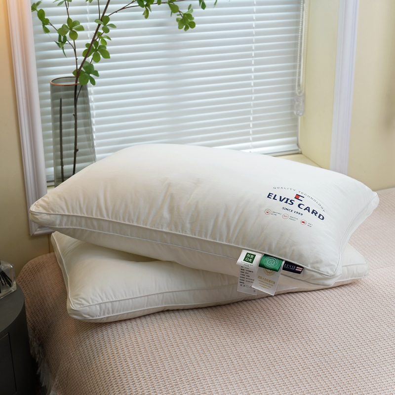 枕芯枕头单个48kx74不塌陷家用一对装学生宿舍护颈椎酒店同款