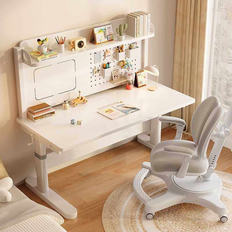 儿童学习桌可升降洞洞板写字桌椅套装实木升降小学生家用书桌,机械设备,其他机械设备,淘宝优惠券,粉丝福利购,淘宝优惠卷