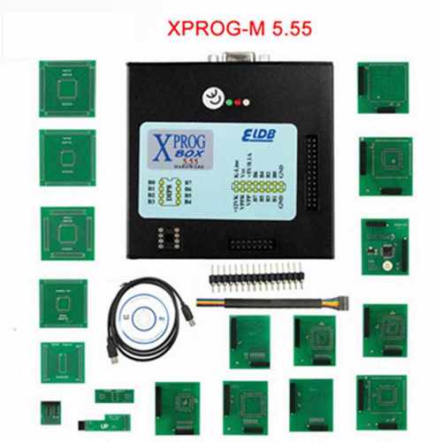 跨境一件代发 XPROG-M V5.5.5 XPROG M BOX支持CAS4汽车ECU编程器
