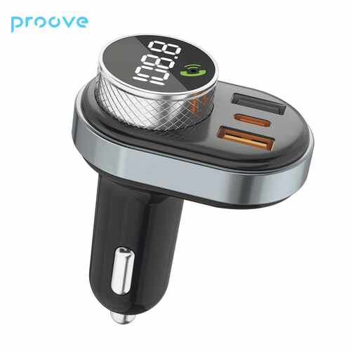 Proove Sound Link 30W 带FM蓝牙车充黑色 外贸出口