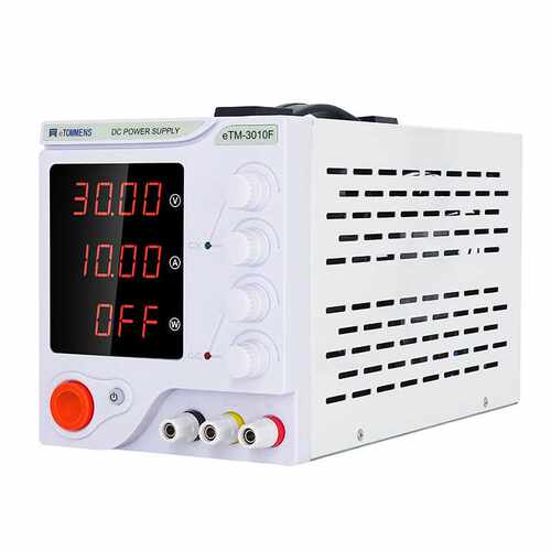 同门可调电源eTM-305F笔记本手机维修30V5A直流稳压开关线性电源