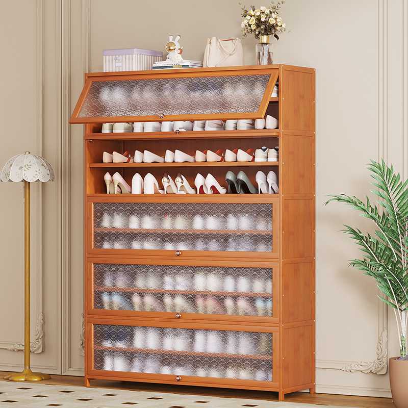 鞋架简易门口楼道家用隔板可调大容量防尘鞋柜鞋子收纳神器鞋架子