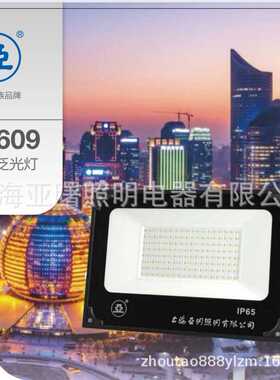 ZY609-LED200W世纪亚明灯具LED200W贴片投光泛光灯具亚明照明灯具