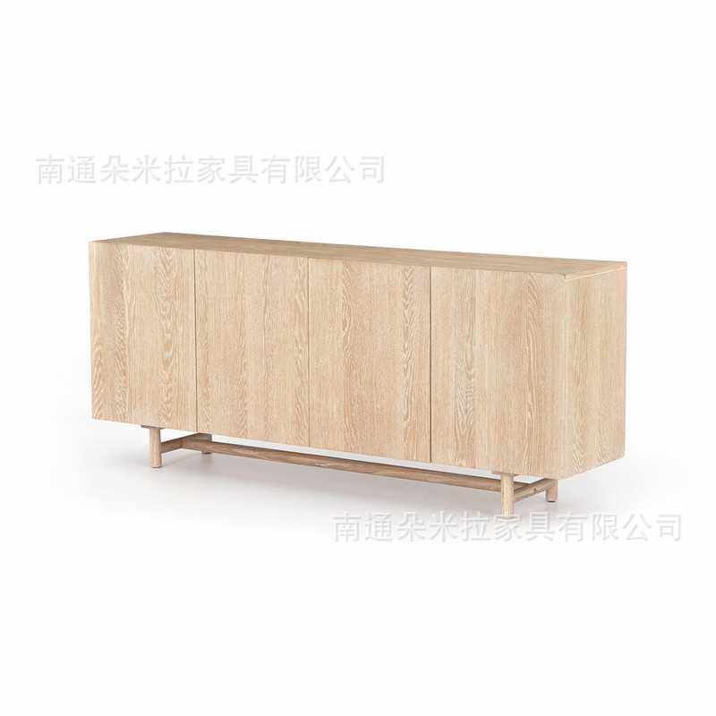 RH美式实木高端电视柜设计师设计现代简约电视柜媒体控制台