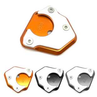 适用于KTM DUKE125/200/390 改装脚垫边撑/加大脚架座/脚撑配件