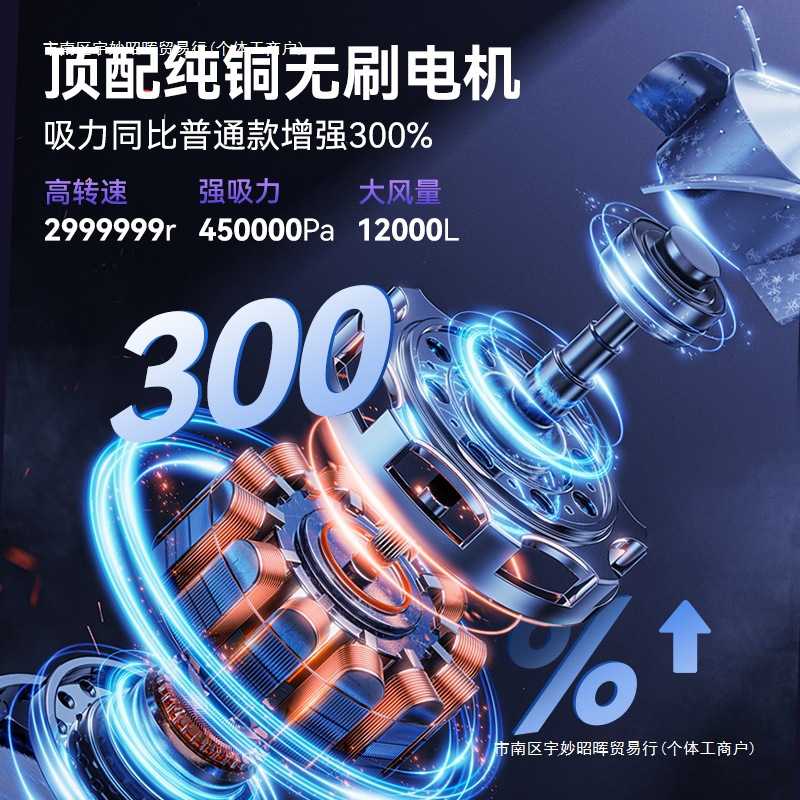 两用吸力家用小型汽车手持吸力德国车载吸尘器用无线包邮顶配款