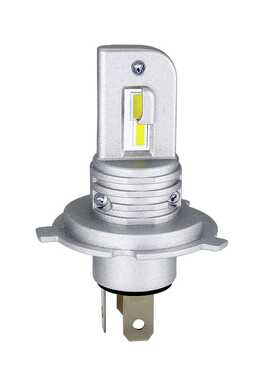 原车尺寸 6500K 白光 前照灯 无风扇 一体化 H4 LED汽车大灯