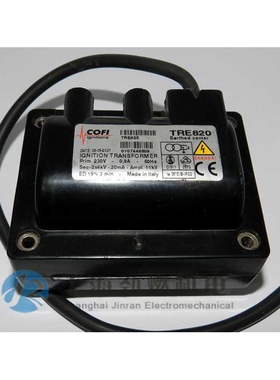 意大利 科菲COFI点火变压器 TRE820 2*4kv 燃烧器高压包 双极