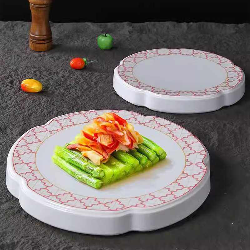密胺餐具商用创意花型平盘酒店小吃点心意境菜盘凉拌菜饭店炒菜盘,电子元器件市场,其它元器件,淘宝优惠券,粉丝福利购,淘宝优惠卷