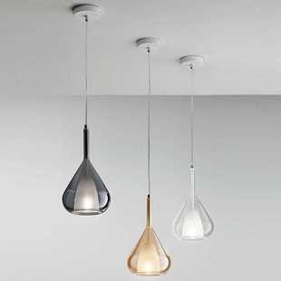 艺术创意ILL意式 意大利床头吊灯玻璃挑空别墅A书房卧室 楼梯间个性