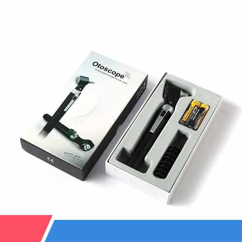 OTOSCOPE 检耳镜 五官检查科 彩盒LED灯耳内镜 电耳镜 耳窥镜跨境