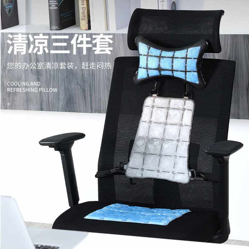 定制PCM头枕靠背冰垫套装亚马逊成人家用户外降温冰凉贴