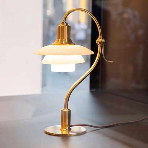 丹麦经典设计师款Pulen PH2/2Table台灯中古包豪斯书房卧室床头灯