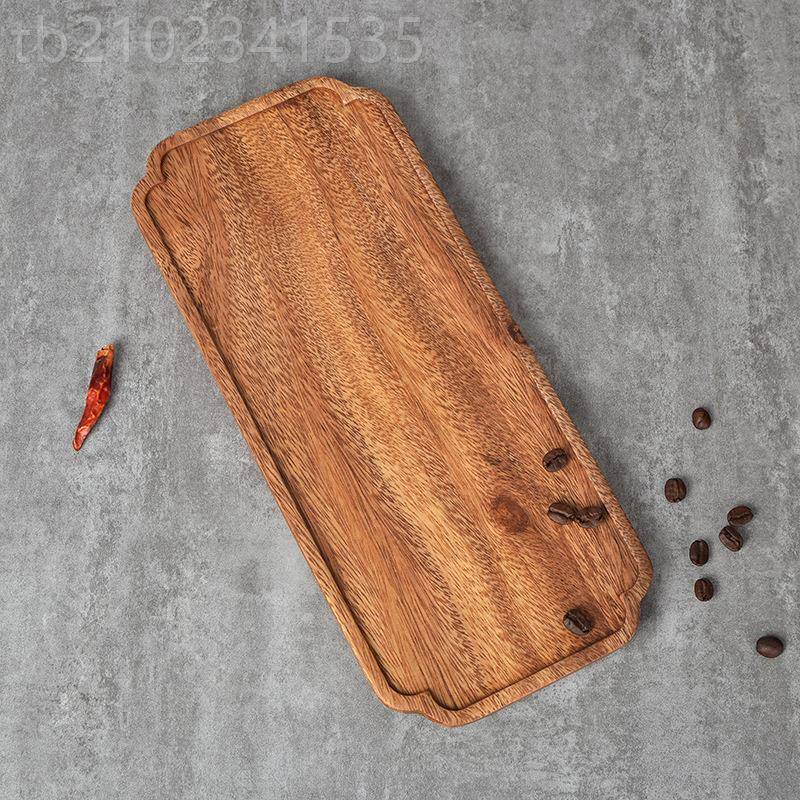 南SNV胡桃木日美式食不盘规则盘原木小盘小托盘椭圆盘实木干果点