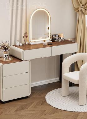 Db2023新款主卧梳妆台高实木轻U奢级感斗JMZ柜一体化妆台卧室室化