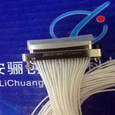 J30JZPN37ZKNA000   J30JZ/XN37TJCAL01-30CM 微矩形航插件连接器