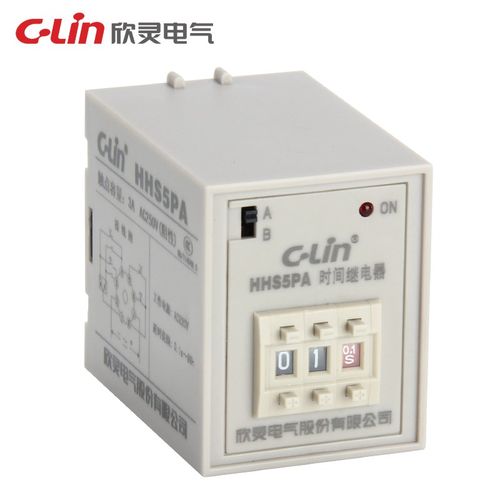 C-Lin欣灵 HHS5PA 数字式时间继电器 0.1S-99h可调 ST3P升级款