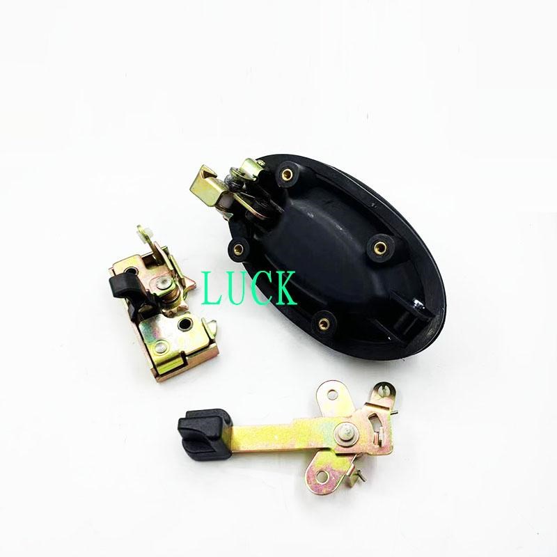 柳工Clg906C 907C 908C旧驾驶室门锁总成门外把手锁块挖掘机