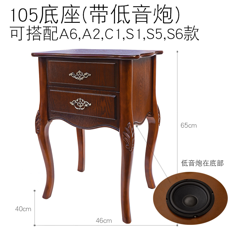 黑胶唱片机留声机欧n式复古老式大喇叭电唱机古典音响客厅摆件下