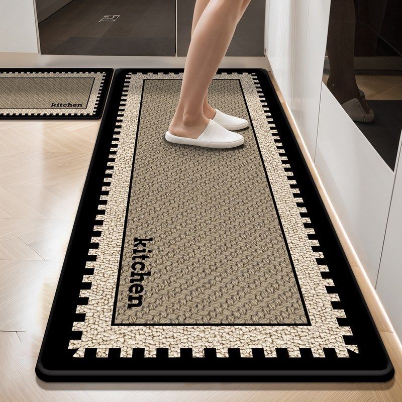 厨房地垫防滑防油可擦免洗吸水吸油专用垫子脚垫2025新款地垫,居家布艺,厨房地垫,淘宝优惠券,粉丝福利购,淘宝优惠卷