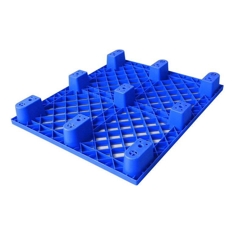 加厚九脚塑料卡板 物u流叉车周转塑胶 托盘塑料防潮板