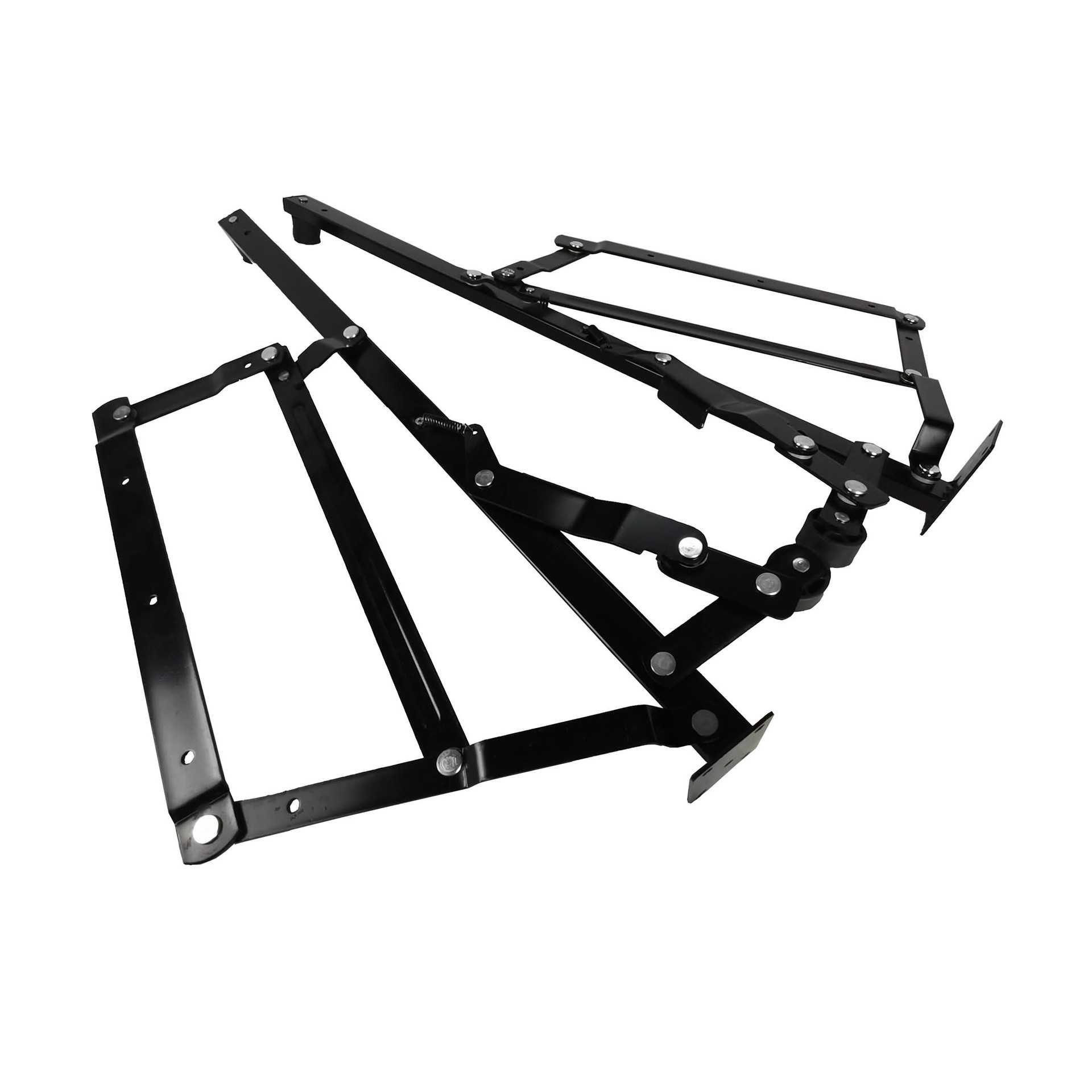 工厂直销带橡胶轮子滑动顺畅 带轮分体抽屉铰 折叠沙发床抽屉铰链