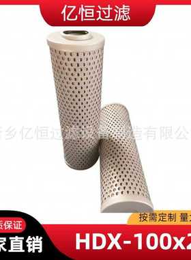 厂家供应HDX-100*20 H10XL-A00-0-M ABZFE-R0160-10-1X液压油滤芯