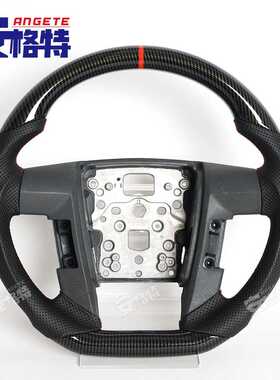 跨境热销适用09-14福特猛禽F150 Raptor hydro dip仿碳纤维方向盘