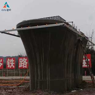 桥墩喷淋养护设备 墩身爬模分节自动喷淋 墩柱保湿养护衣