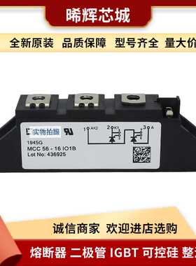 MCC312-18io1 MCC320-30IO2  型号齐全晶闸管与可控硅标准封装