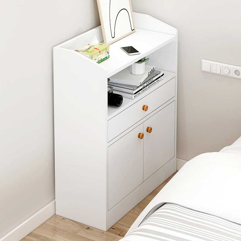 床边柜长条柜床尾靠墙窄夹缝柜卧室床头置物架小型简约储物收纳柜
