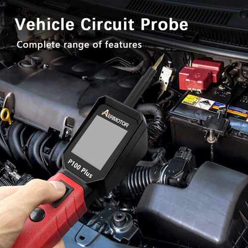 AERMOTOR P100 PLUS Automotive Circuit Tester 12V 24V Power