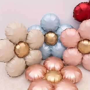 Christmas Halloween Flower Balloon 5 Counts set Mixed Color