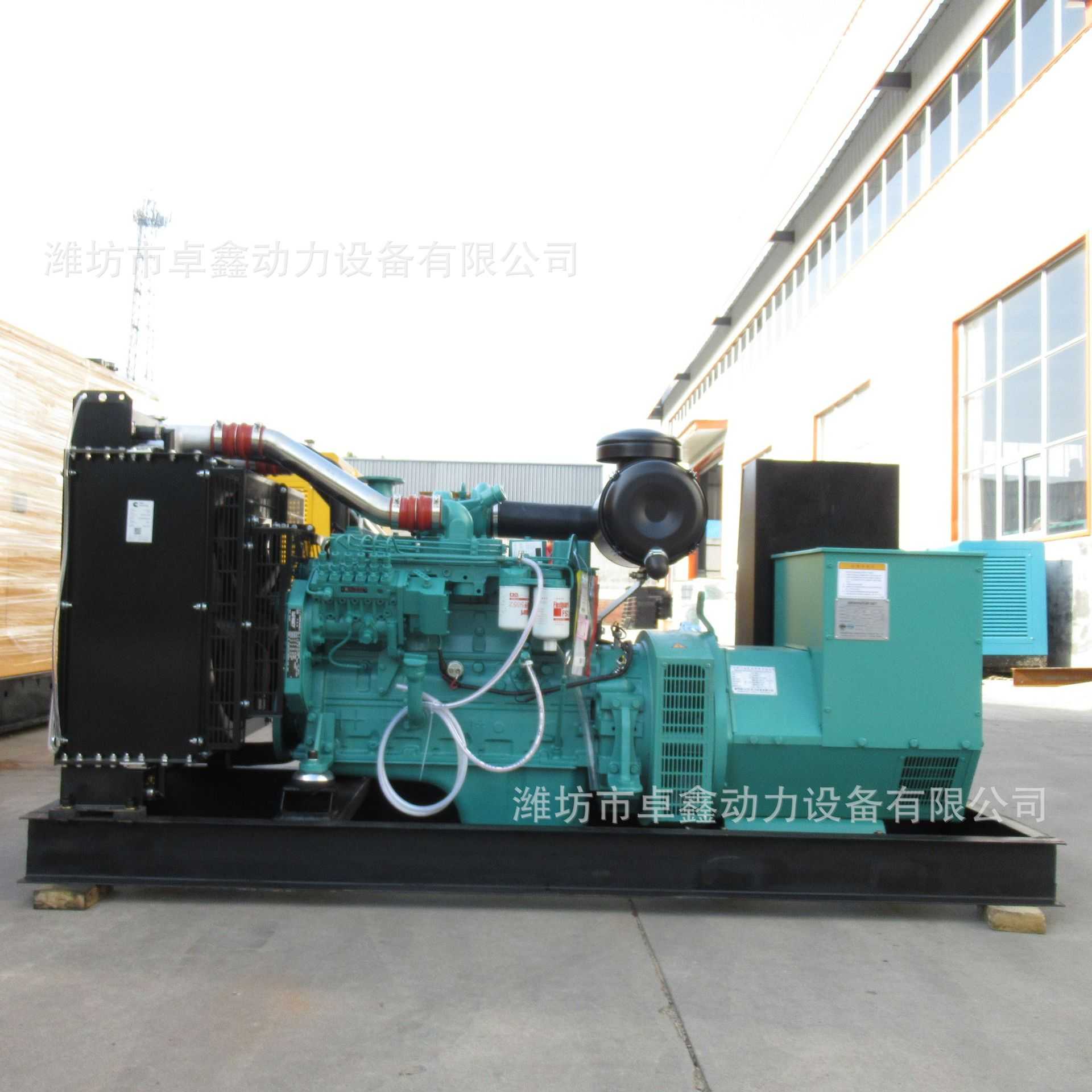 厂家供应康明斯柴油发电机组50千瓦-1000KW全铜电机静音拖车工地