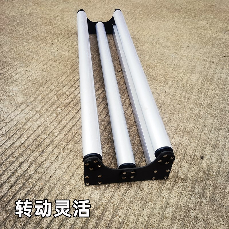 广告写真卷d材切割托架背胶膜材料拉动裁切放料支架切割配套的托