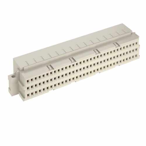 德国ERNI284262PCB连接器2.54mm弯角母型64pin数据传输率1 Gbit/s