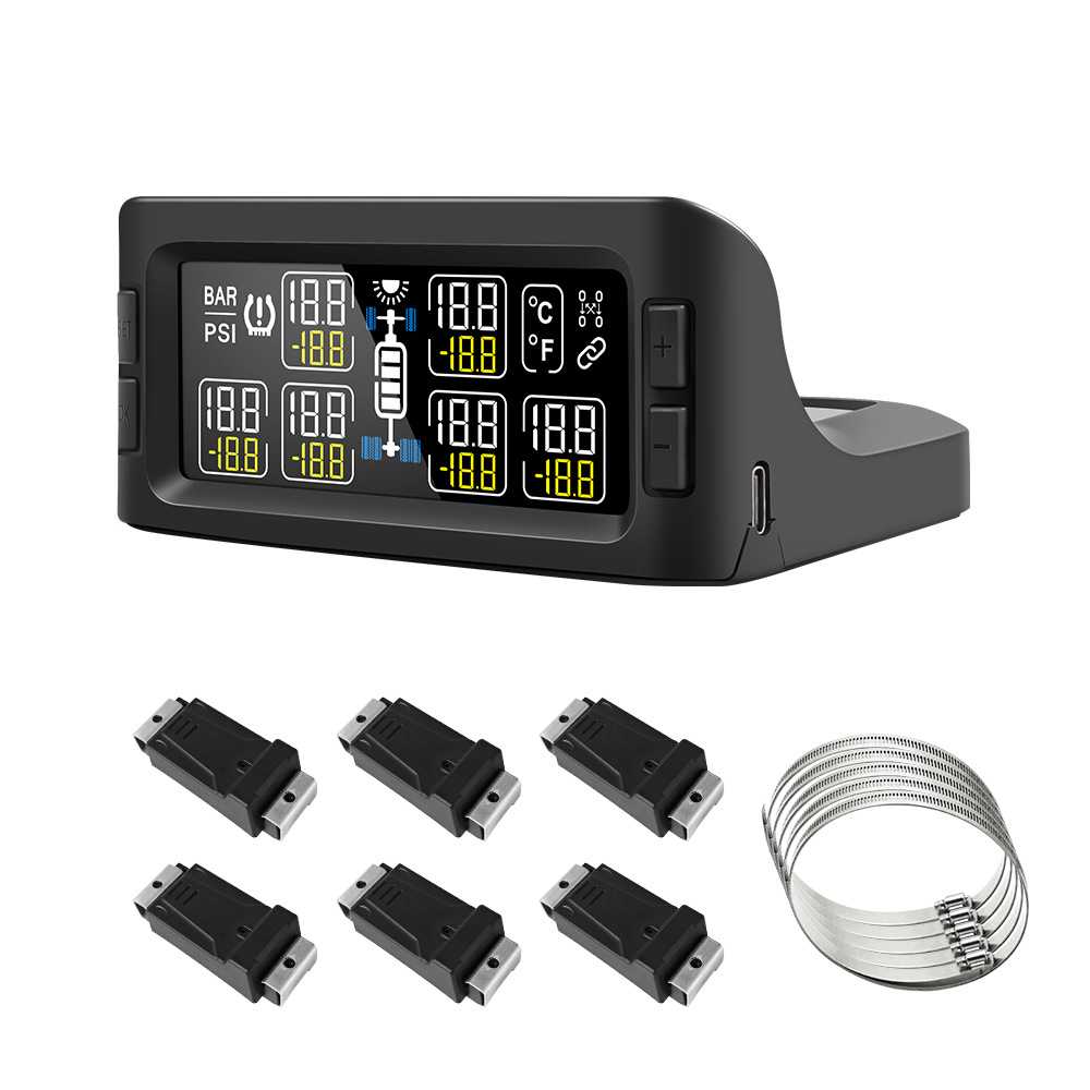 CAREUD/凯佑 房车卡车六轮胎压监测器TPMS胎压传感胎胎压监测仪 6